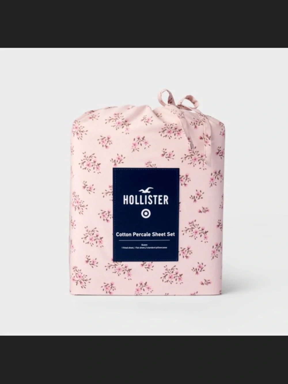 New Hollister Twin Sheet Set Floral New Weighted Bear Dorm Girl Bedding